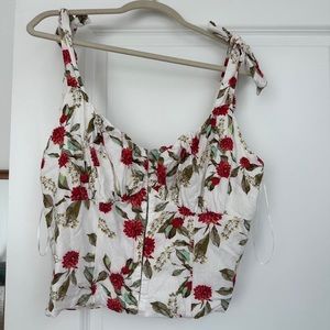 Anthropologie Corset Top
